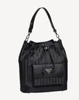 NYON | Sac seau classique, noir/argent