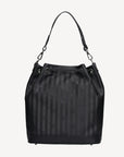 NYON | Sac seau classique, noir/argent