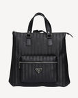 MANNO | Sac à dos classique noir/argent