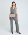 WIL | Umhängetasche soft rosé/silber - full body
