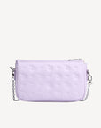ZELL | Sac bandoulière Stampato lilas/argent