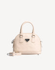OETWIL | Sac bandoulière Stampato beige vanille/argent