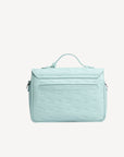 MARLY | Umhängetasche stampato aquamarine/silber - VON HINTEN