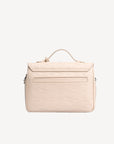 MARLY | Umhängetasche stampato vanilla beige/silber - VON HINTEN