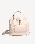 BRUGG | Stampato sac à dos vanille beige/argent
