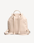 BRUGG | Stampato sac à dos vanille beige/argent