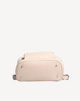 BRUGG | Stampato sac à dos vanille beige/argent