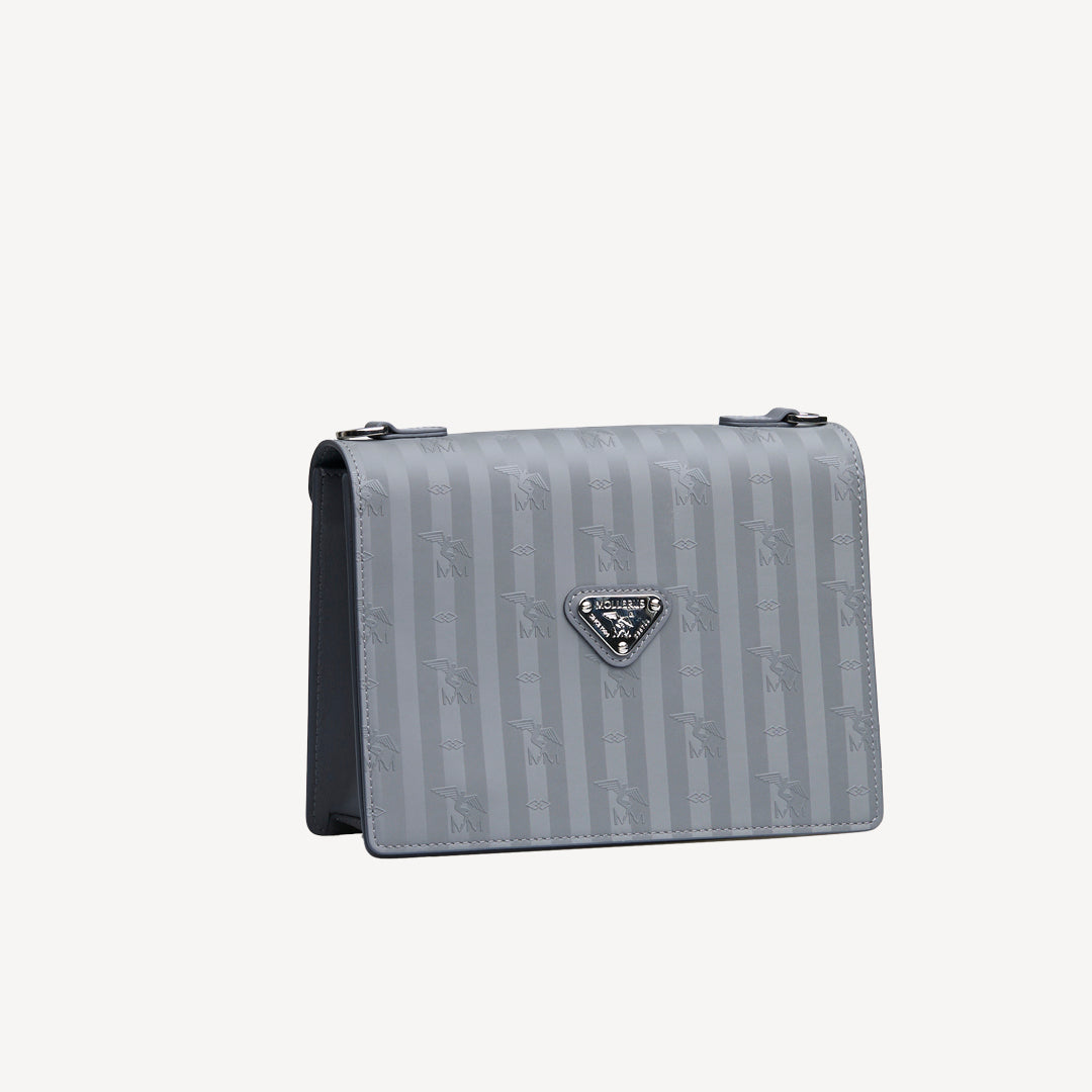 WIL | Shoulder bag elephant grey/silver