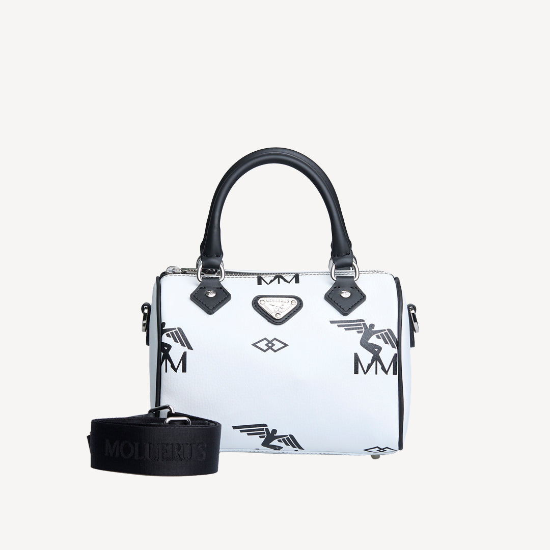 ZUOZ JUBILÄUM GRANDE | Handbag canvas black/silver