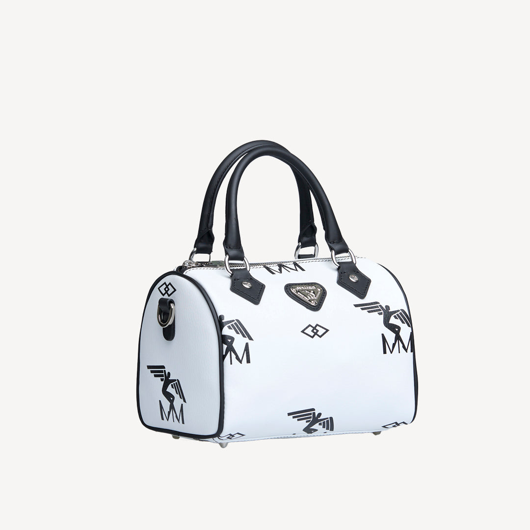 ZUOZ JUBILÄUM GRANDE | Handbag canvas black/silver