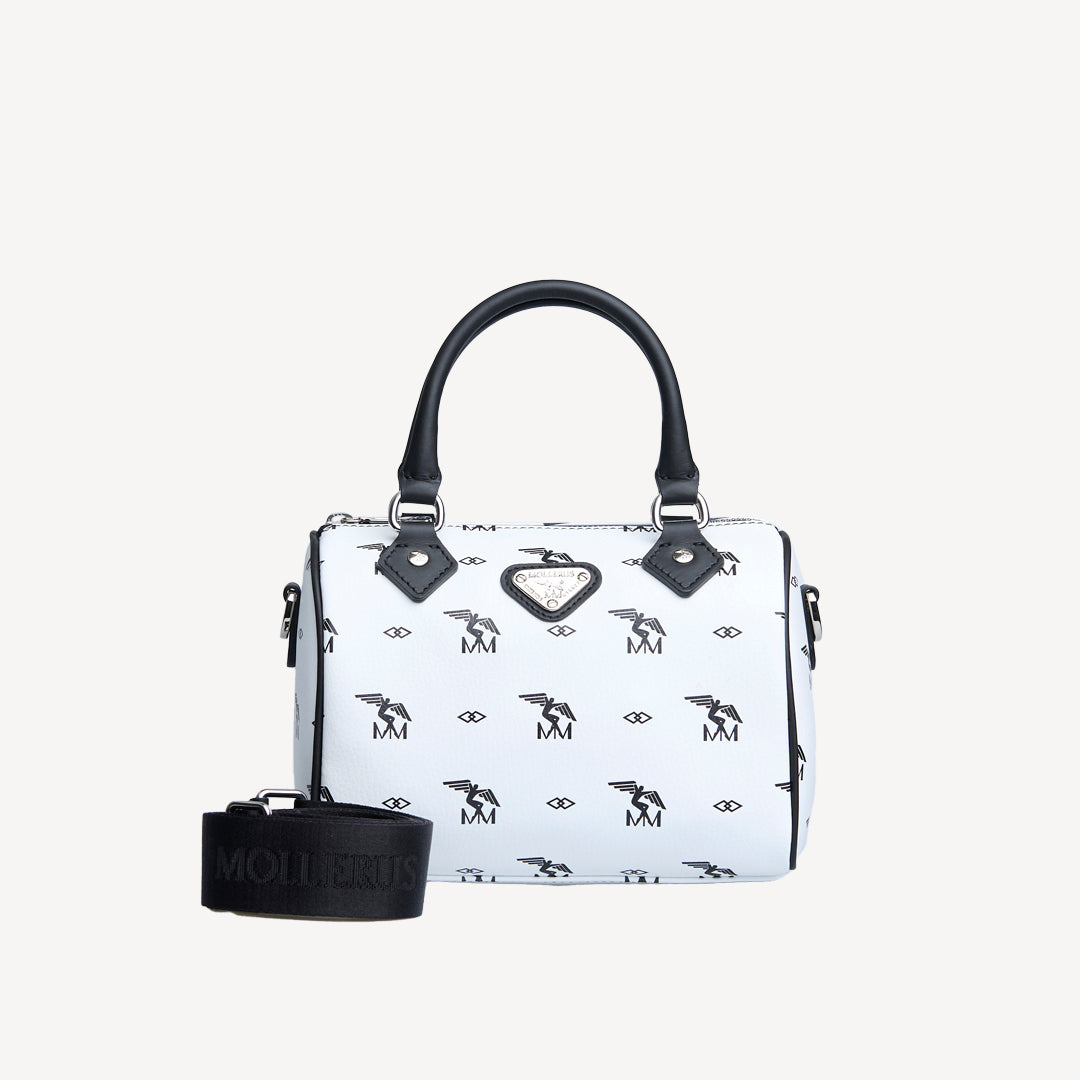 ZUOZ JUBILÄUM PETIT | Handbag canvas black/silver