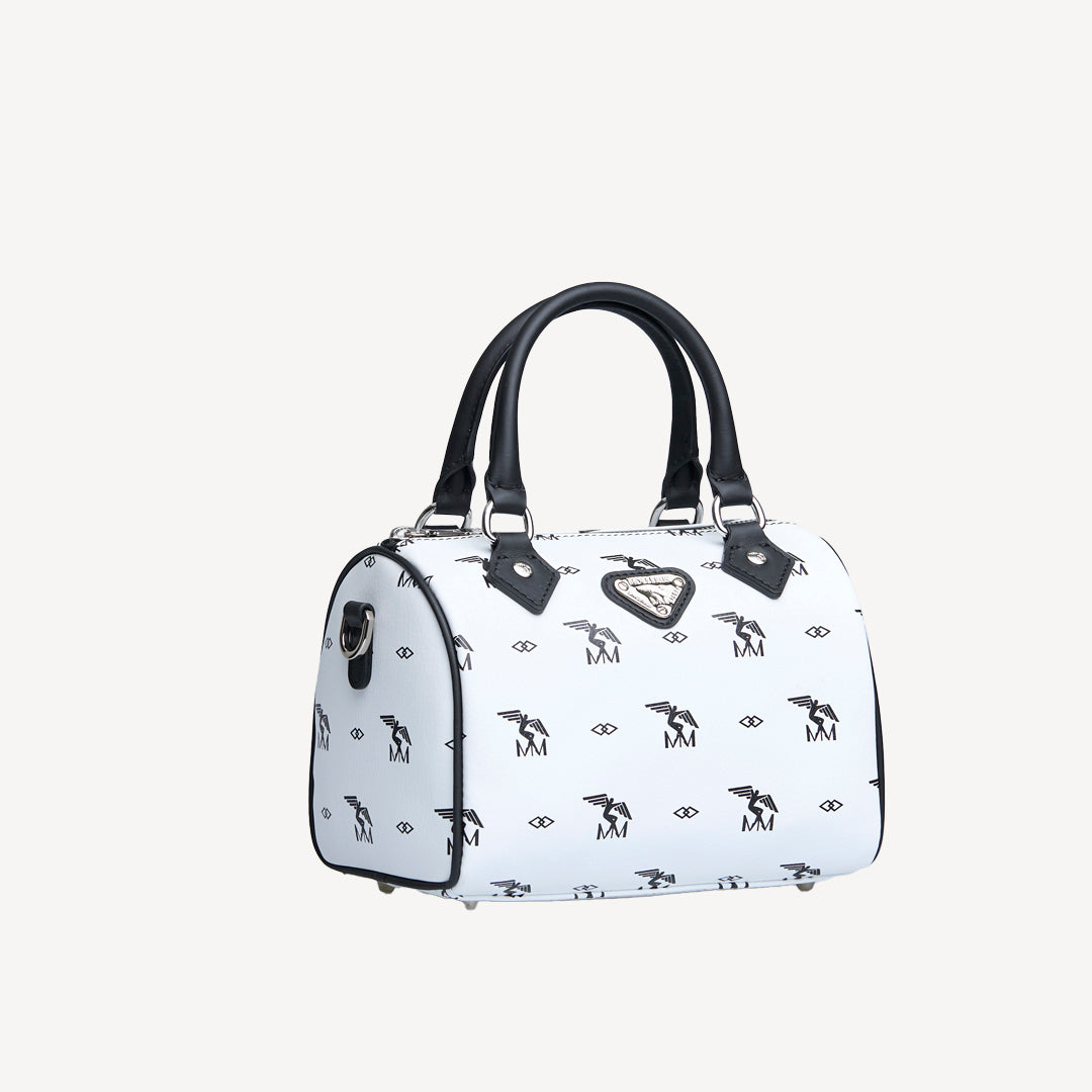 ZUOZ JUBILÄUM PETIT | Handbag canvas black/silver