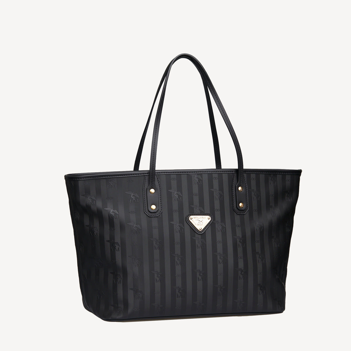 WINTERTHUR | Shopper mit Reissverschluss classic schwarz/silber