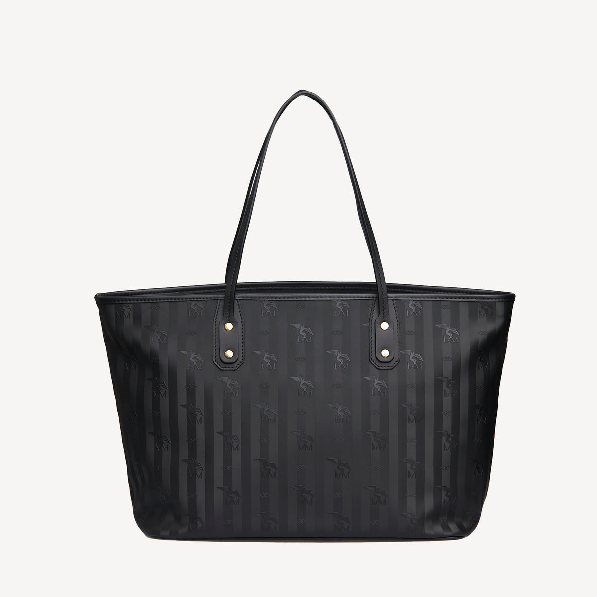 WINTERTHUR | Shopper mit Reissverschluss classic schwarz/silber