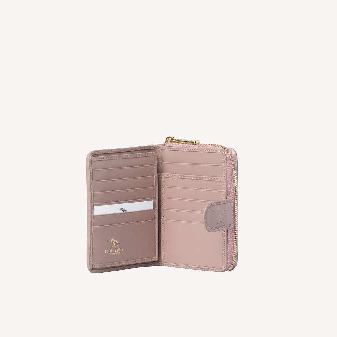SAENTIS | Portemonnaie soft rosé/gold - von innen