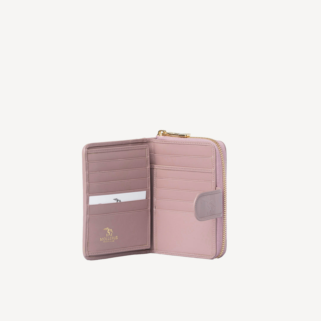 SAENTIS | Portemonnaie soft rosé/gold - offen