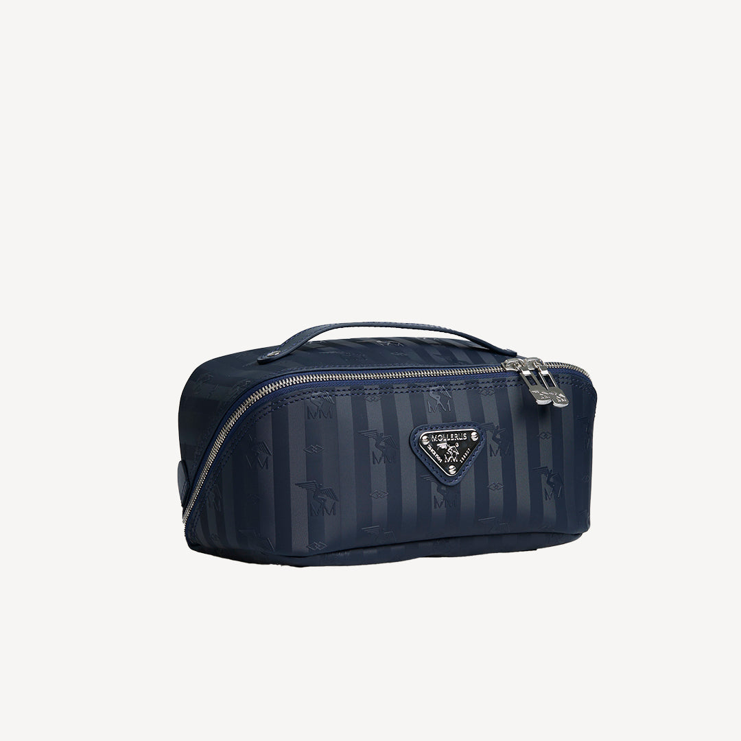 SERVAZ | Necessaire space blau/silber - seiltich
