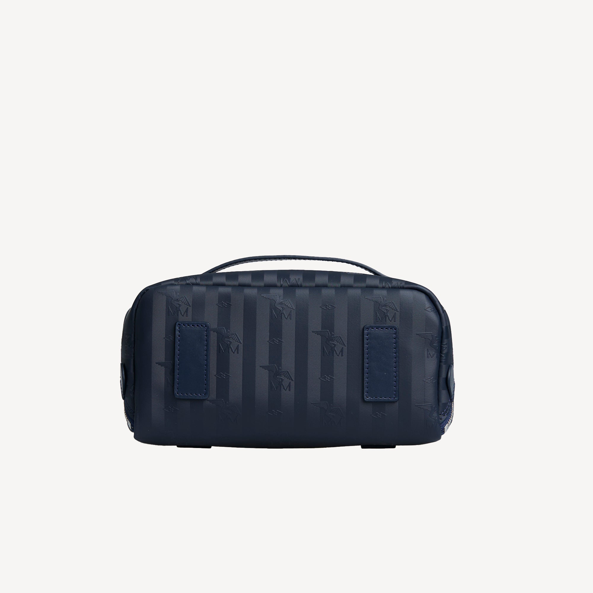 SERVAZ | Necessaire space blau/silber - von unten