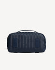 SERVAZ | Necessaire space blau/silber - von unten