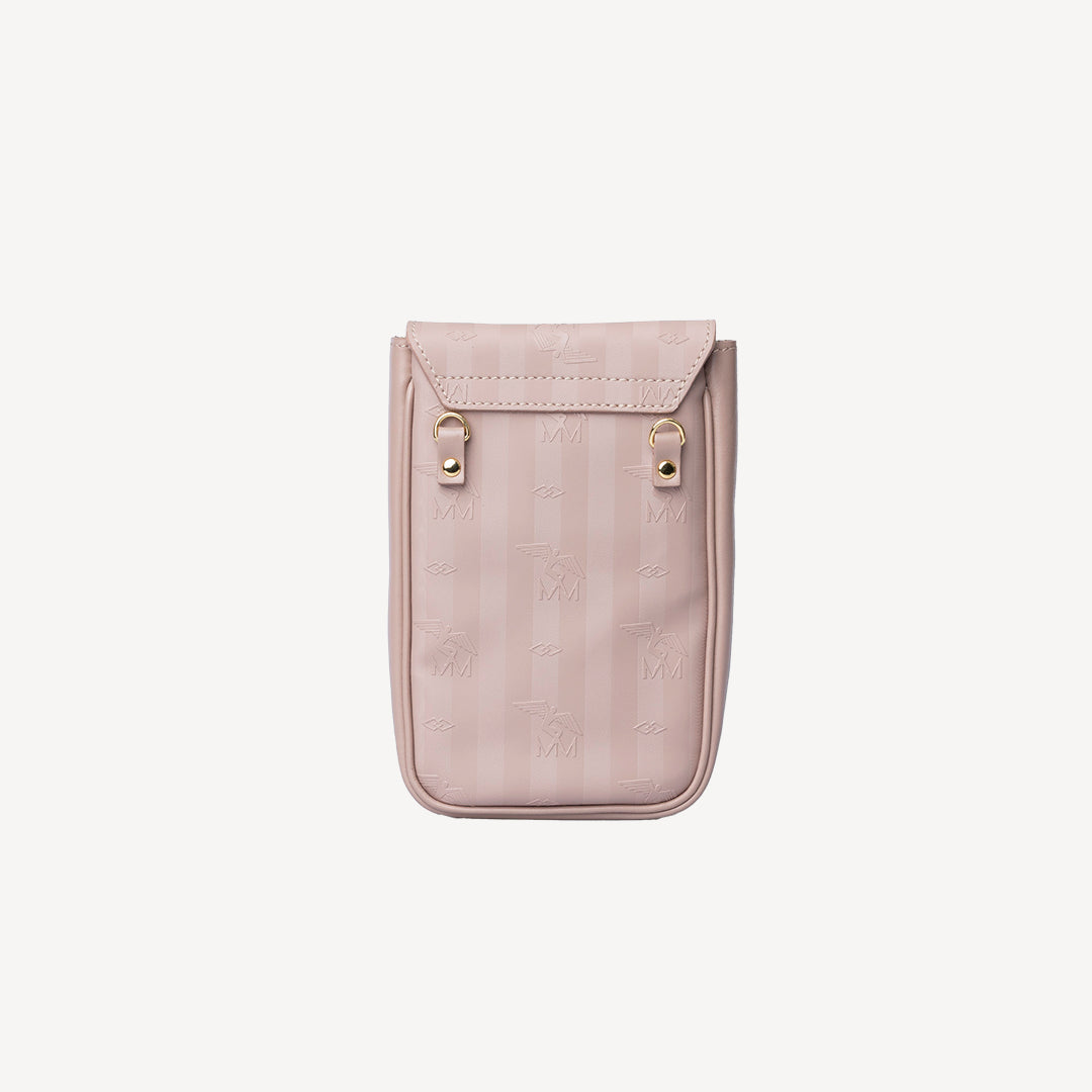 STEG | Handyportemonnaie soft rosé/gold - von hinten