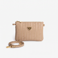 TAMINS | Borsa a tracolla cappuccino beige/oro