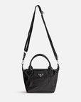 WENGEN | Shopper Nylon classic schwarz/silber - Detail