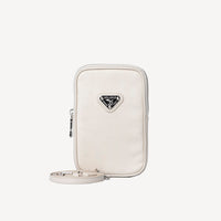 WILDHORN | Porte-monnaie pour portable pearl blanc/argenté