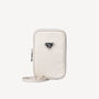 WILDHORN | Handyportemonnaie pearl weiss/silber – frontal