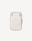 WILDHORN | Handyportemonnaie pearl weiss/silber- von hinten