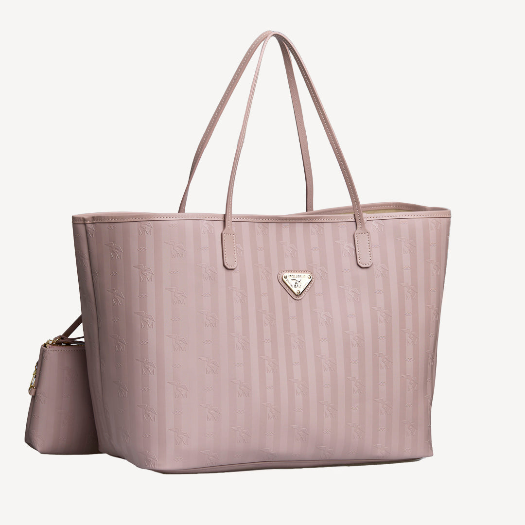 ZUERICH | Shopper soft rosé/gold - frontal
