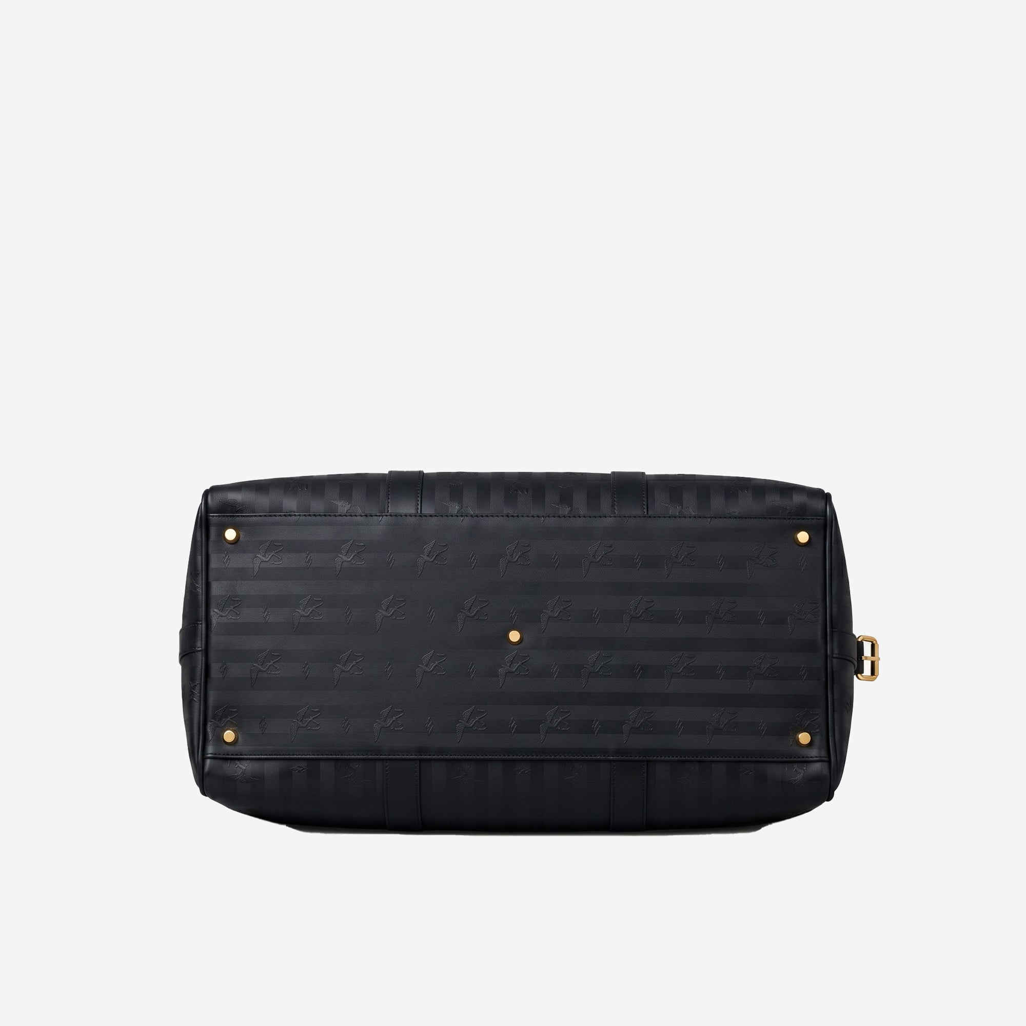 MADRID | Reisetasche classic schwarz/gold - von unten