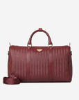 MADRID | Reisetasche antik rot/gold - frontal
