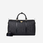 MADRID | Reisetasche classic schwarz/gold - frontal