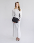 MARLY | Umhängetasche classic schwarz/schwarz - full body