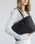 GENF | Shopper classic schwarz/schwarz - detail