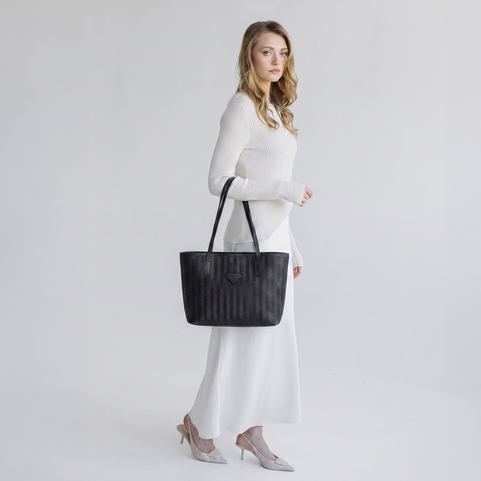GENF | Shopper classic schwarz/schwarz - full body
