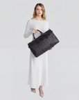 MADRID | Reisetasche classic schwarz/schwarz - full body