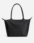 INTERLAKEN | Shopper Nylon classic schwarz/silber - von hinten