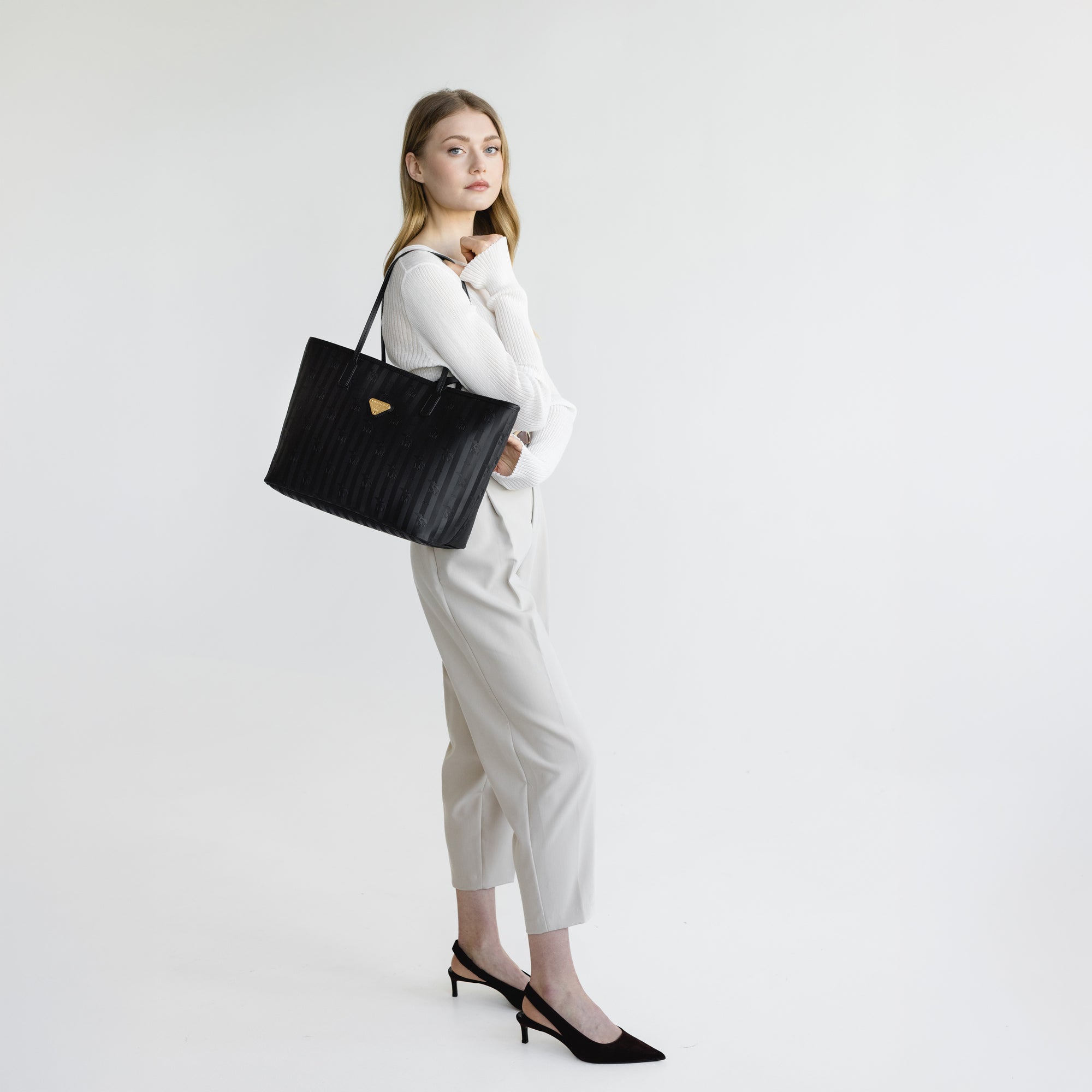 BERN | Shopper classic schwarz/gold - full body 