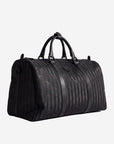 MADRID | Reisetasche classic schwarz/schwarz - leicht seitlich