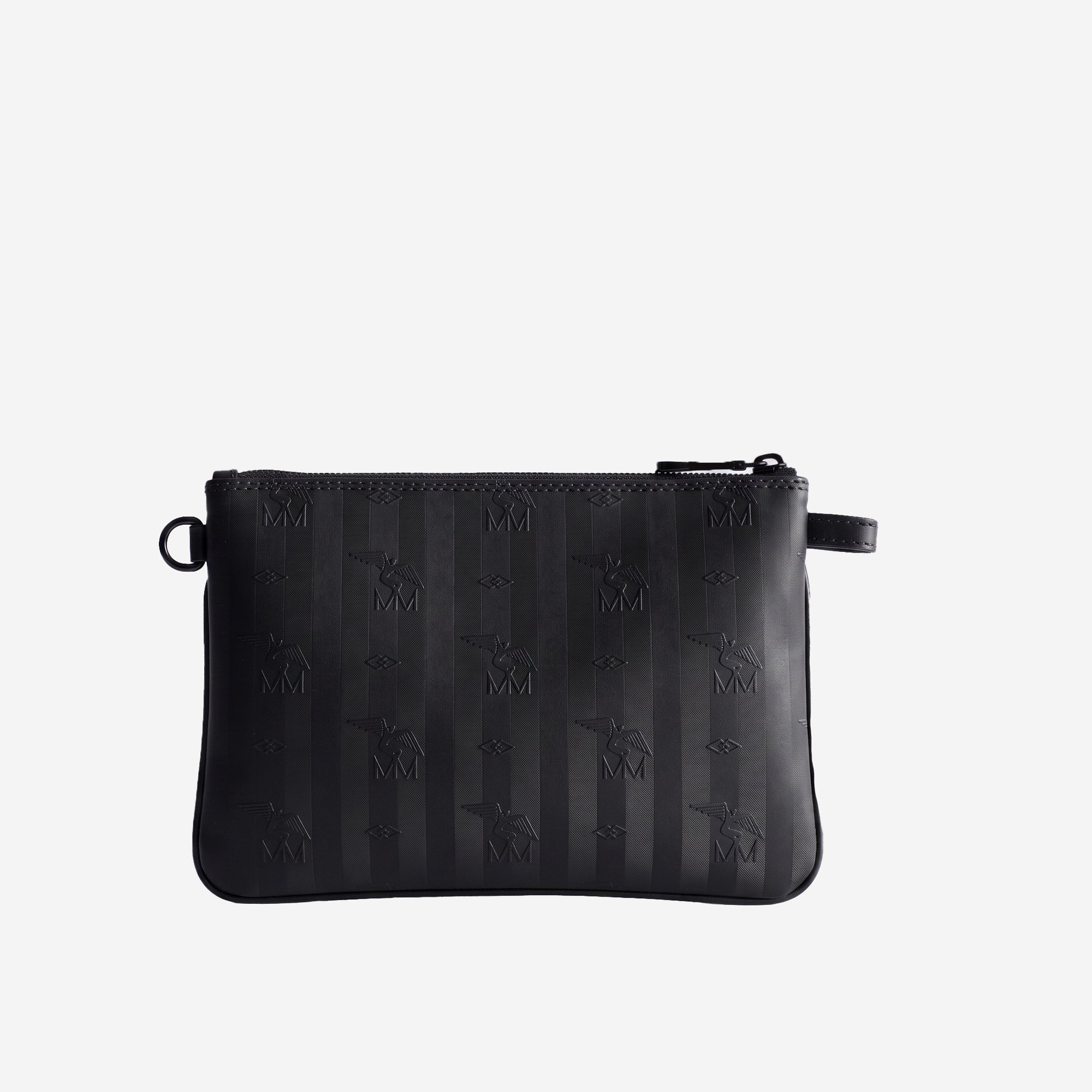 TAMINS | Umhängetasche classic schwarz/schwarz - von                                                               hinten