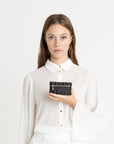 AUBRIG | Schlüsseletui classic schwarz/gold - ON BODY
