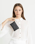 ALBIS | Schlüsseletui classic schwarz/gold - ON BODY
