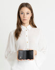 BEVERIN | Portemonnaie classic schwarz/gold - ON BODY