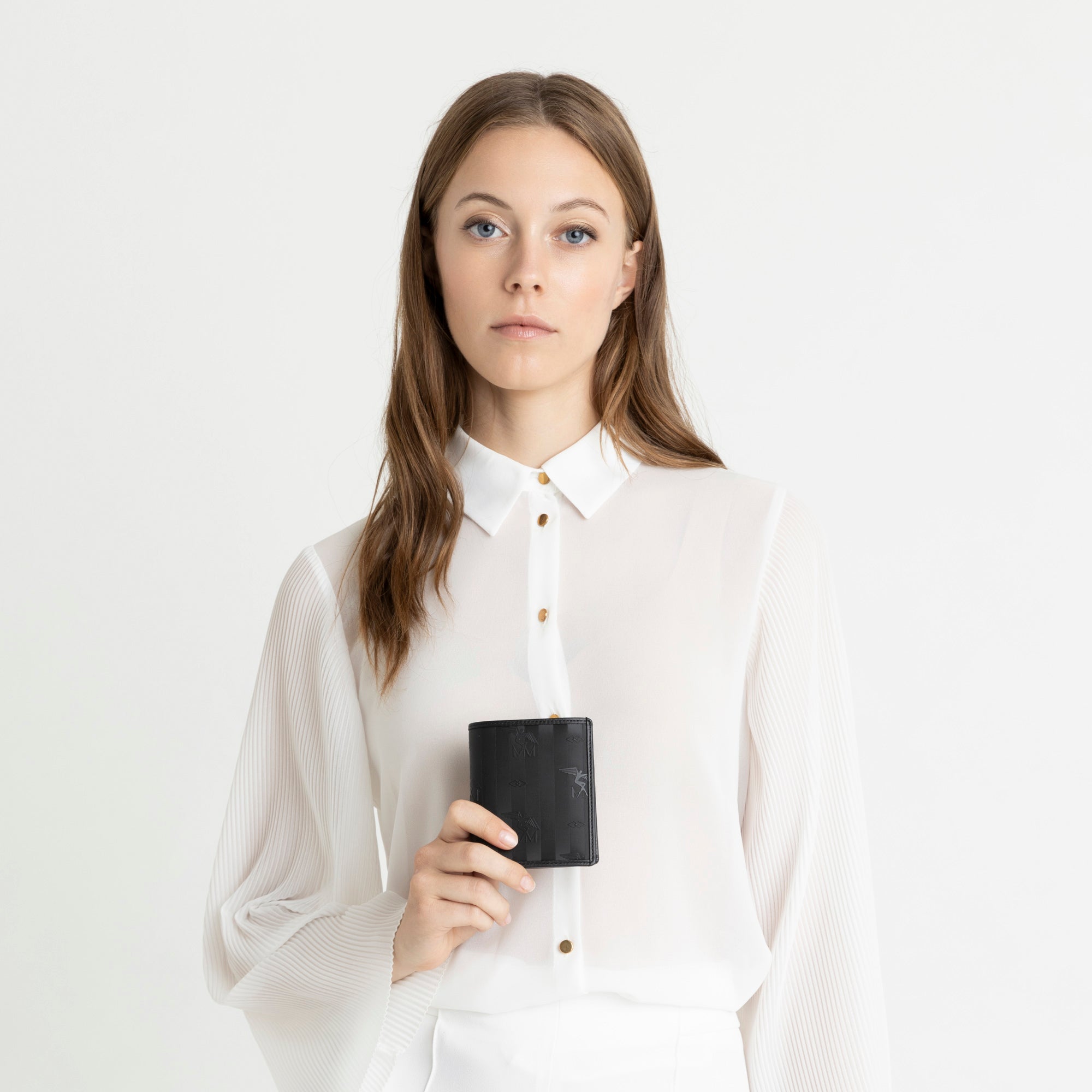BEVERIN | Portemonnaie classic schwarz/gold - ON BODY
