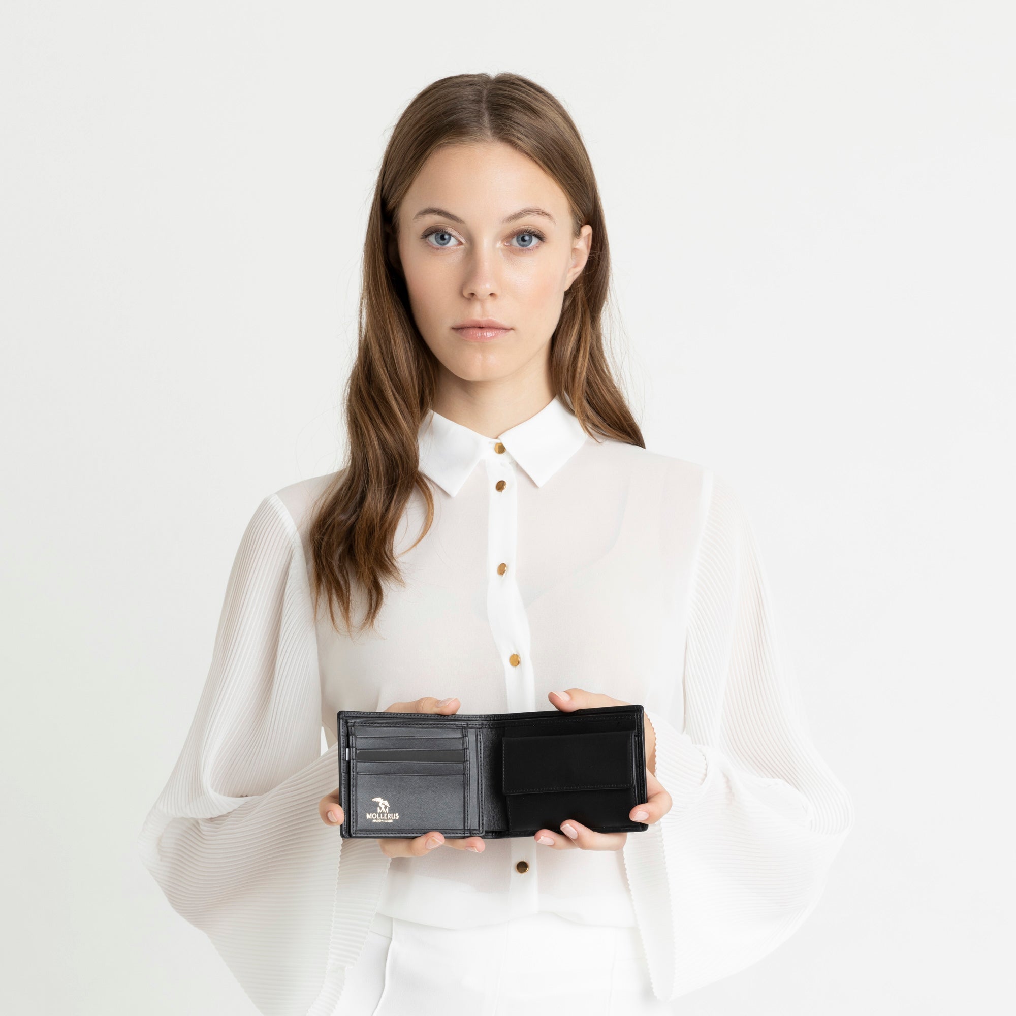 PIZ TERRI | Portemonnaie classic schwarz/gold - ON BODY