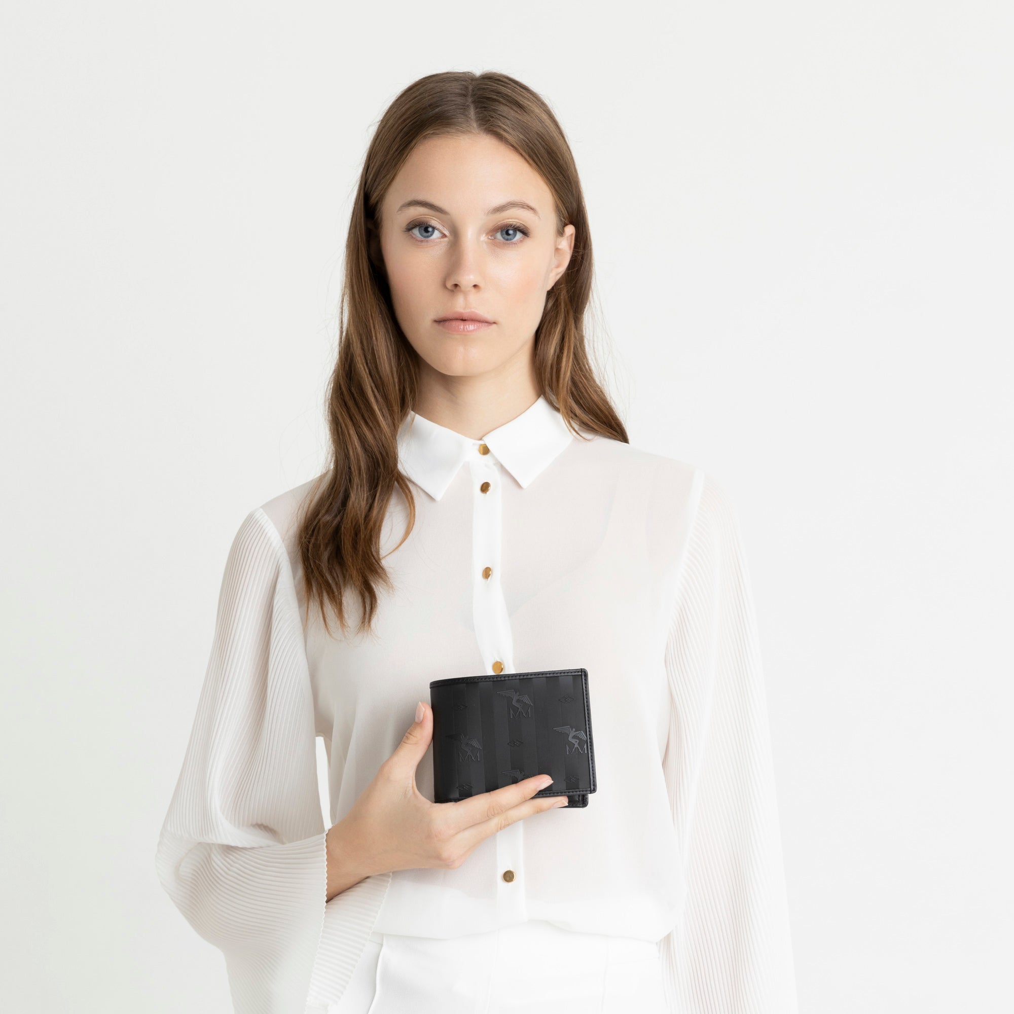 PIZ TERRI | Portemonnaie classic schwarz/gold - ON BODY