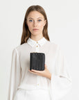 NIEDERHORN | Portemonnaie classic schwarz/gold - ON BODY