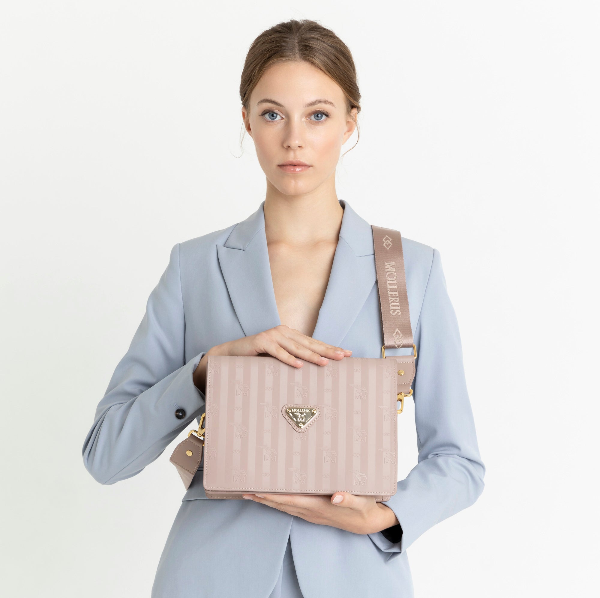 WIL | Umhängetasche soft rosé/gold - ON BODY