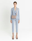 ZELL | Umhängetasche soft rosé/gold - FULL BODY